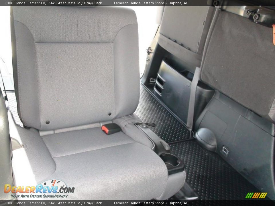 2008 Honda Element EX Kiwi Green Metallic / Gray/Black Photo #32