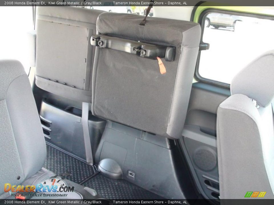 2008 Honda Element EX Kiwi Green Metallic / Gray/Black Photo #33