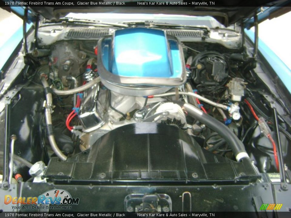 1978 Pontiac Firebird Trans Am Coupe 6.6 Liter OHV 16-Valve V8 Engine Photo #15