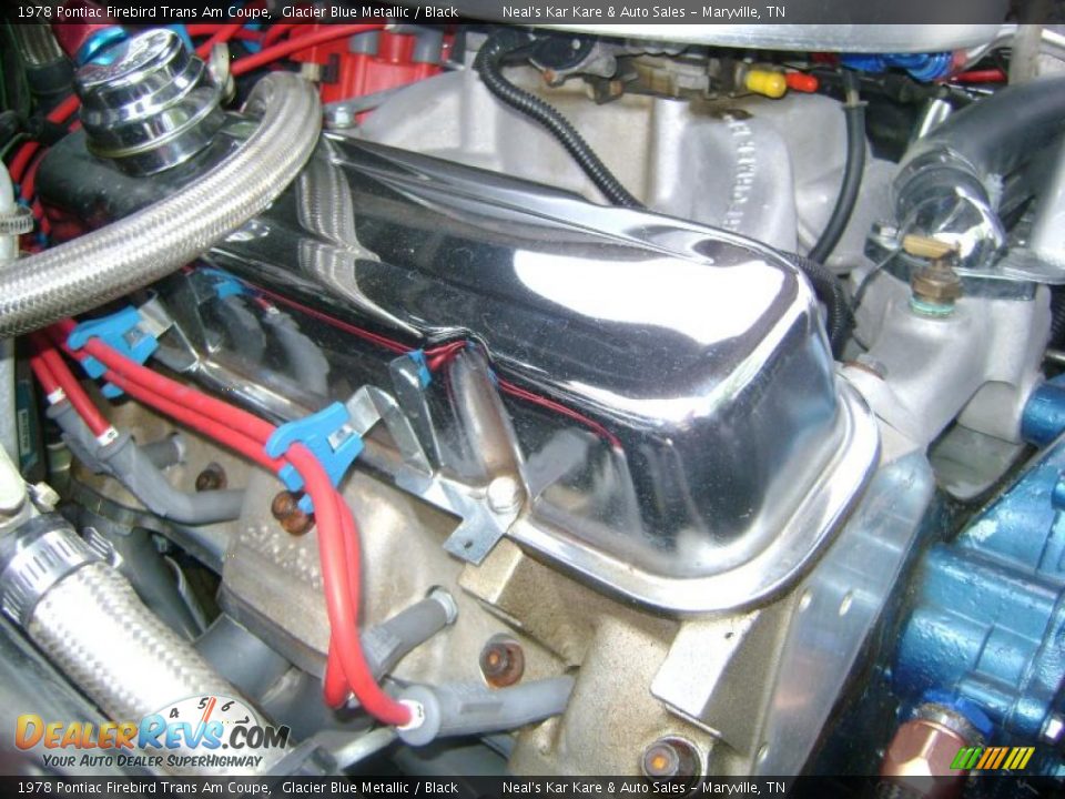 1978 Pontiac Firebird Trans Am Coupe 6.6 Liter OHV 16-Valve V8 Engine Photo #16