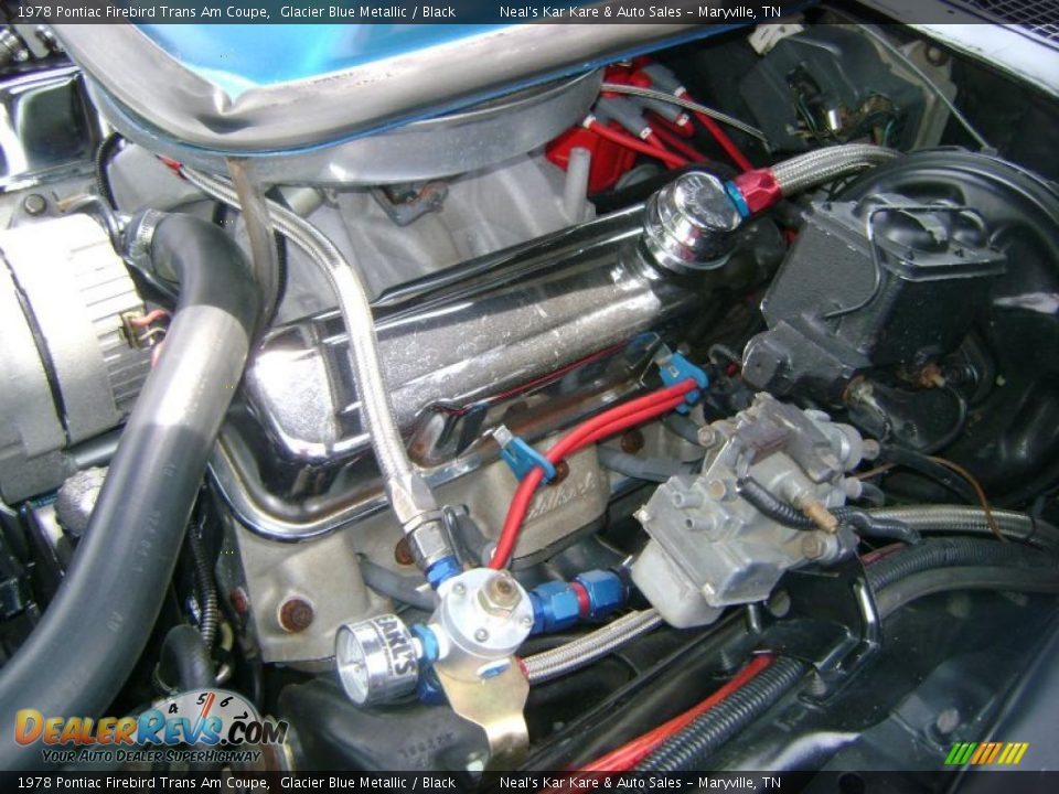 1978 Pontiac Firebird Trans Am Coupe 6.6 Liter OHV 16-Valve V8 Engine Photo #20