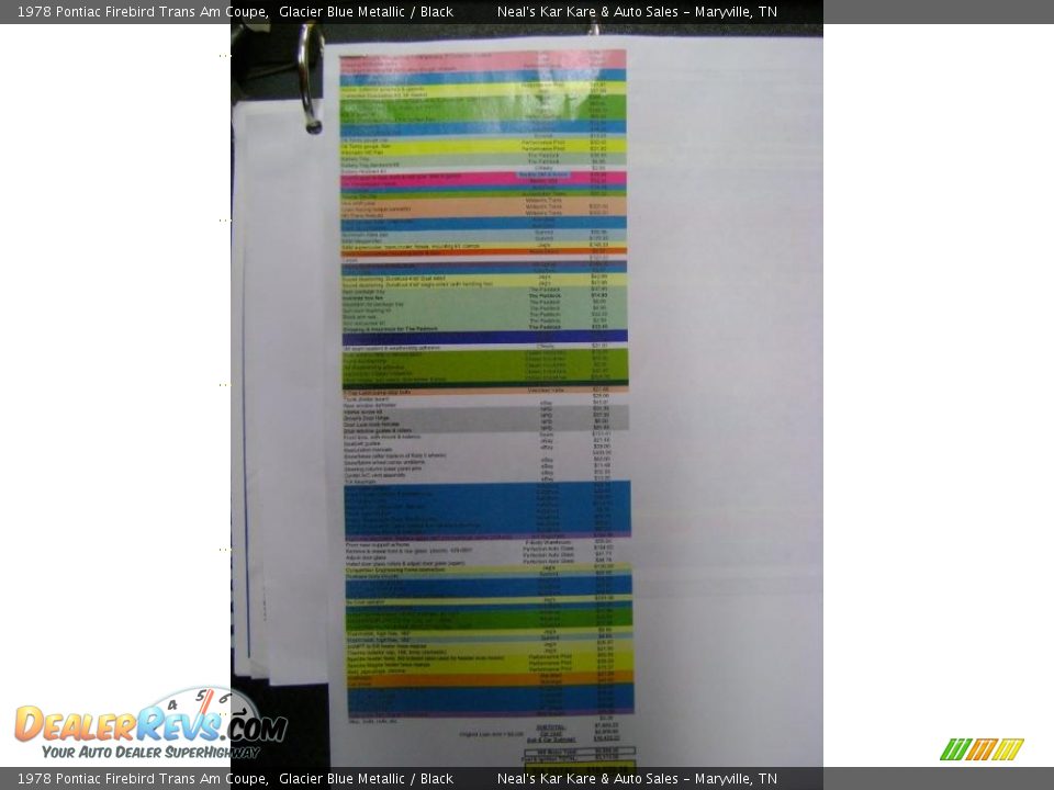 1978 Pontiac Firebird Trans Am Coupe Glacier Blue Metallic / Black Photo #27