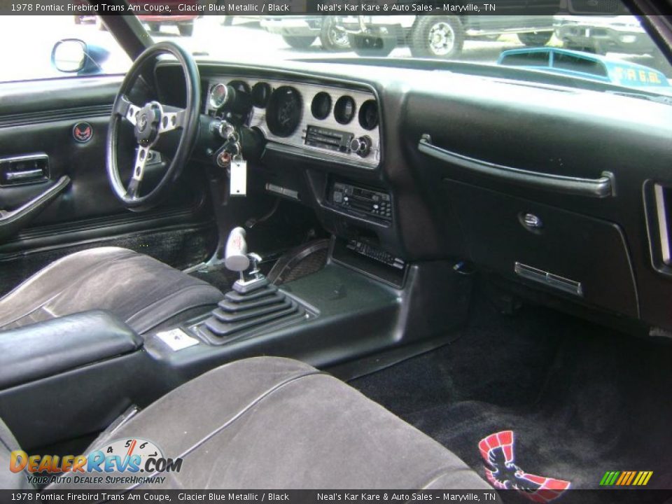 Black Interior - 1978 Pontiac Firebird Trans Am Coupe Photo #34