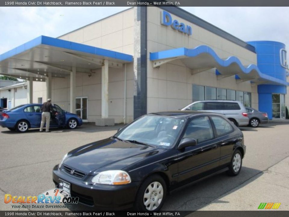 1998 Honda Civic Hatchback Black