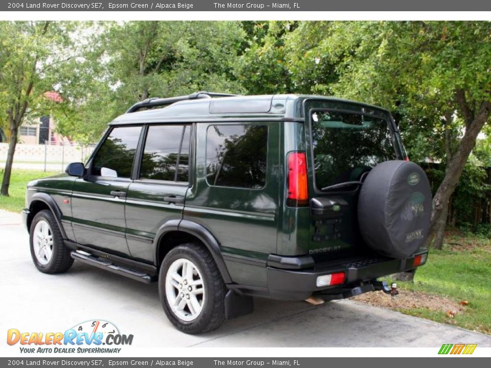 2004 Land Rover Discovery SE7 Epsom Green / Alpaca Beige Photo #5