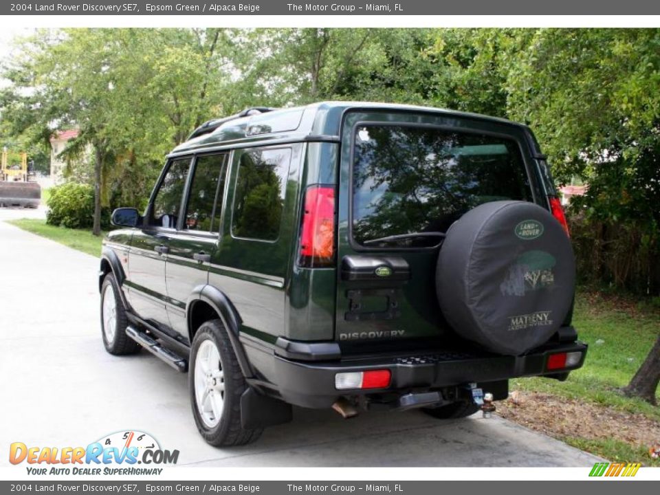 2004 Land Rover Discovery SE7 Epsom Green / Alpaca Beige Photo #6