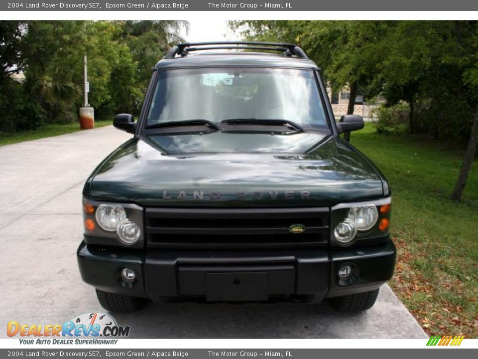 2004 Land Rover Discovery SE7 Epsom Green / Alpaca Beige Photo #14