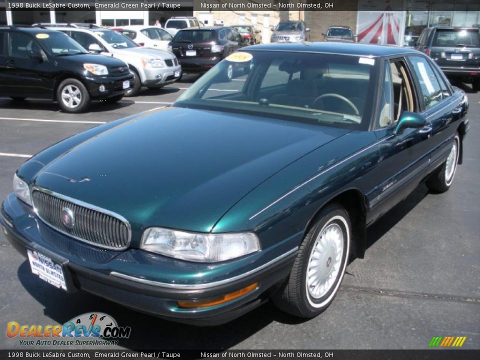 1998 Buick LeSabre Custom Emerald Green Pearl / Taupe Photo #1