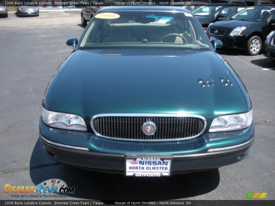 1998 Buick LeSabre Custom Emerald Green Pearl / Taupe Photo #2