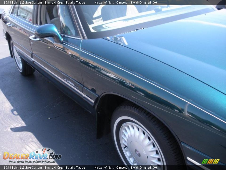 1998 Buick LeSabre Custom Emerald Green Pearl / Taupe Photo #4