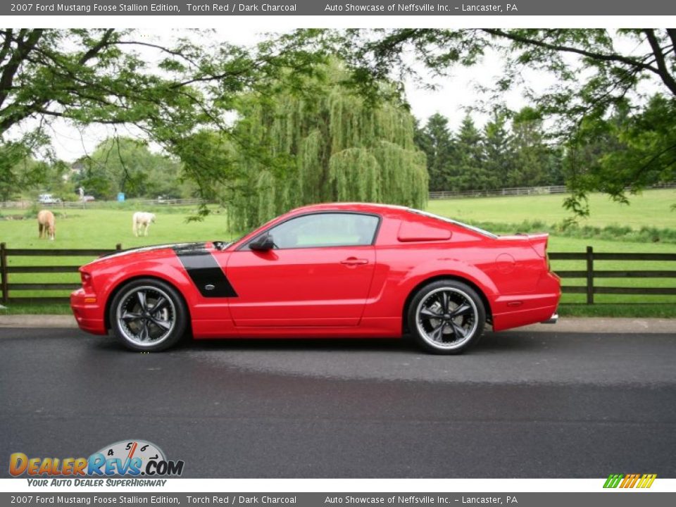 2007 Ford Mustang Foose Stallion Edition Torch Red / Dark Charcoal Photo #2