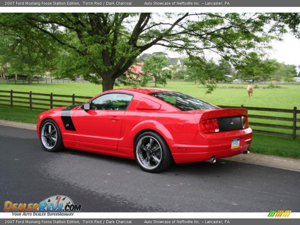 2007 Ford Mustang Foose Stallion Edition Torch Red / Dark Charcoal Photo #4