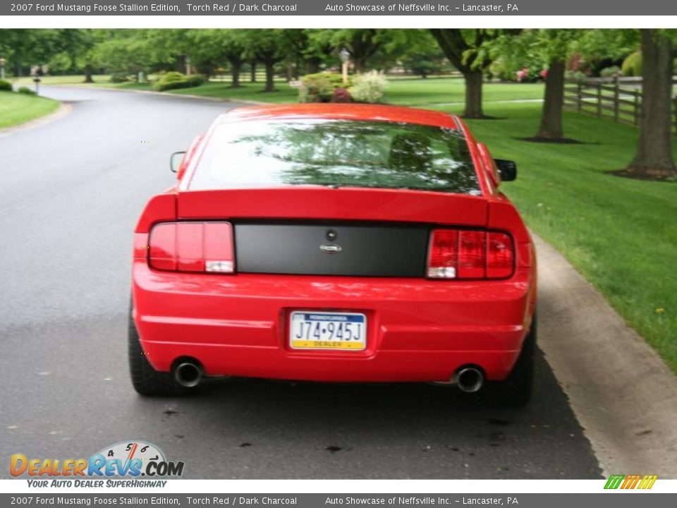 2007 Ford Mustang Foose Stallion Edition Torch Red / Dark Charcoal Photo #5