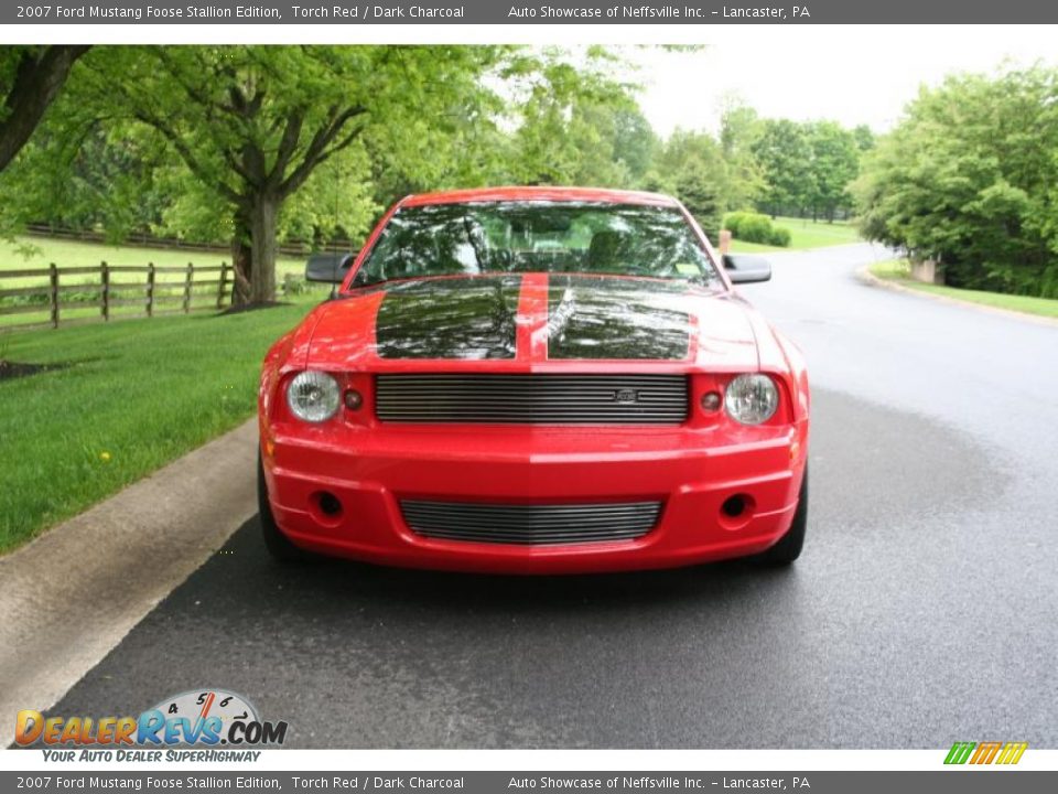 2007 Ford Mustang Foose Stallion Edition Torch Red / Dark Charcoal Photo #6