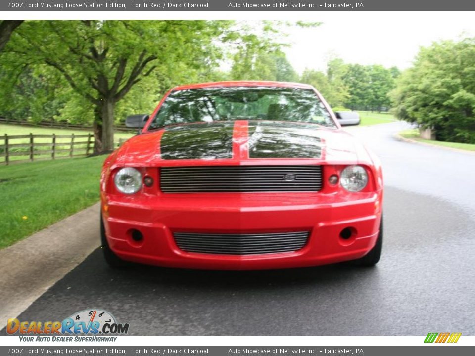2007 Ford Mustang Foose Stallion Edition Torch Red / Dark Charcoal Photo #7