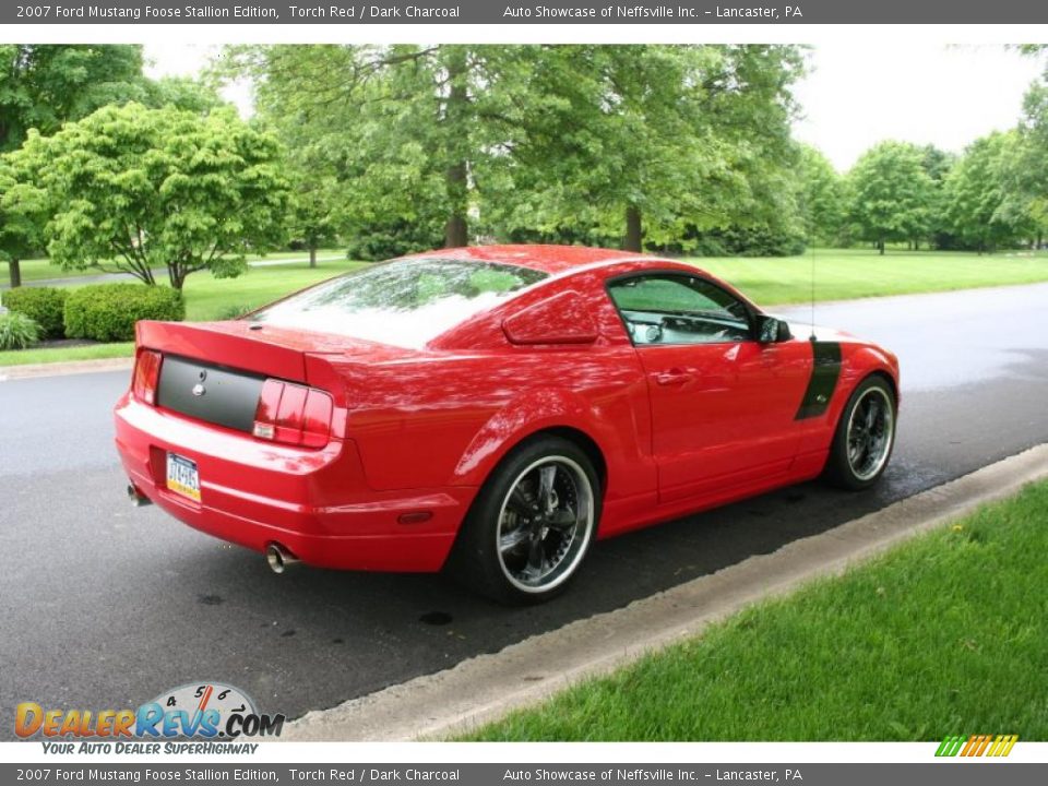 2007 Ford Mustang Foose Stallion Edition Torch Red / Dark Charcoal Photo #9