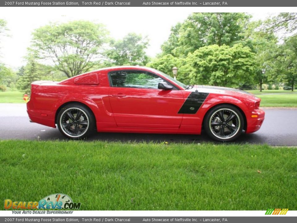2007 Ford Mustang Foose Stallion Edition Torch Red / Dark Charcoal Photo #10
