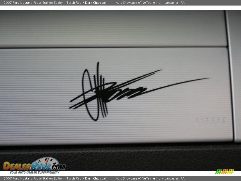 2007 Ford Mustang Foose Stallion Edition Torch Red / Dark Charcoal Photo #18