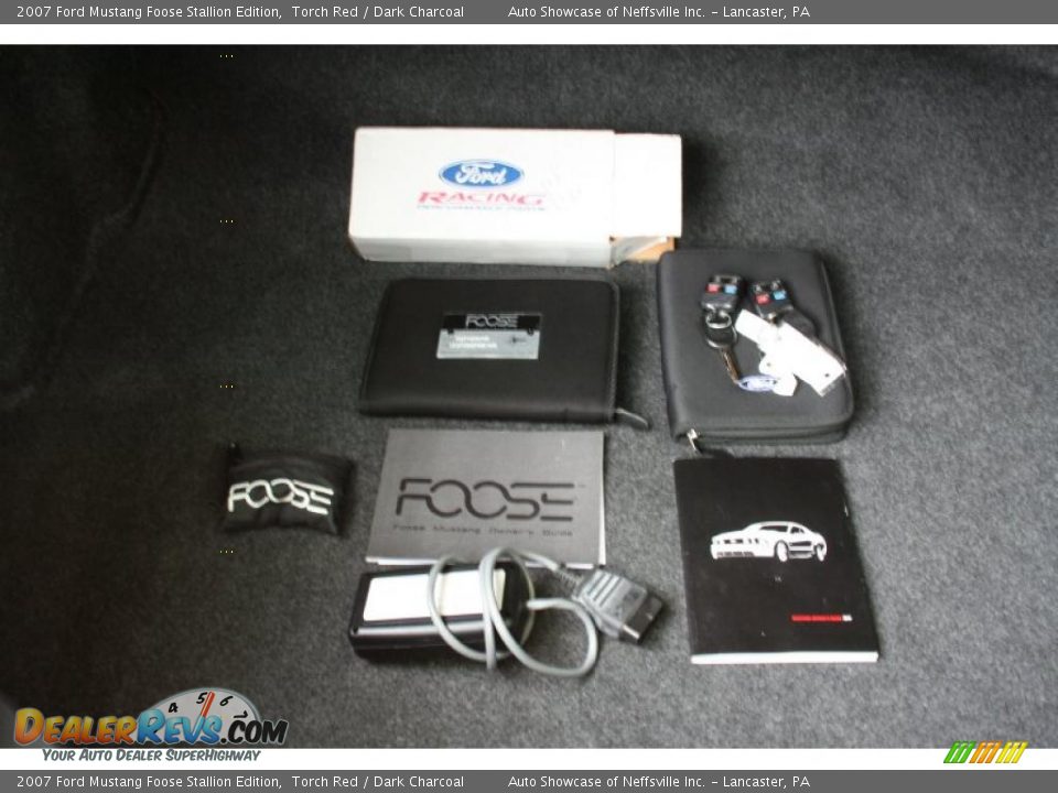 2007 Ford Mustang Foose Stallion Edition Torch Red / Dark Charcoal Photo #21