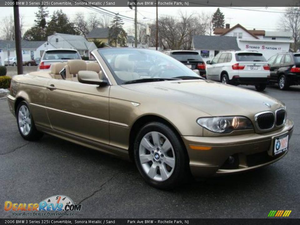 2006 BMW 3 Series 325i Convertible Sonora Metallic / Sand Photo #3
