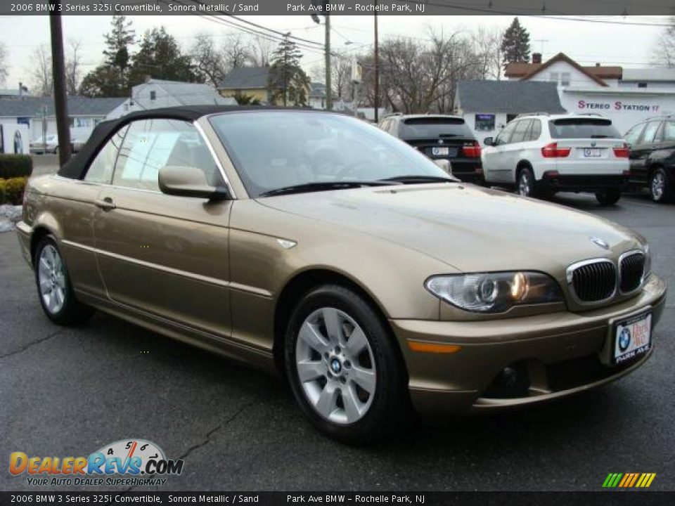 2006 BMW 3 Series 325i Convertible Sonora Metallic / Sand Photo #4