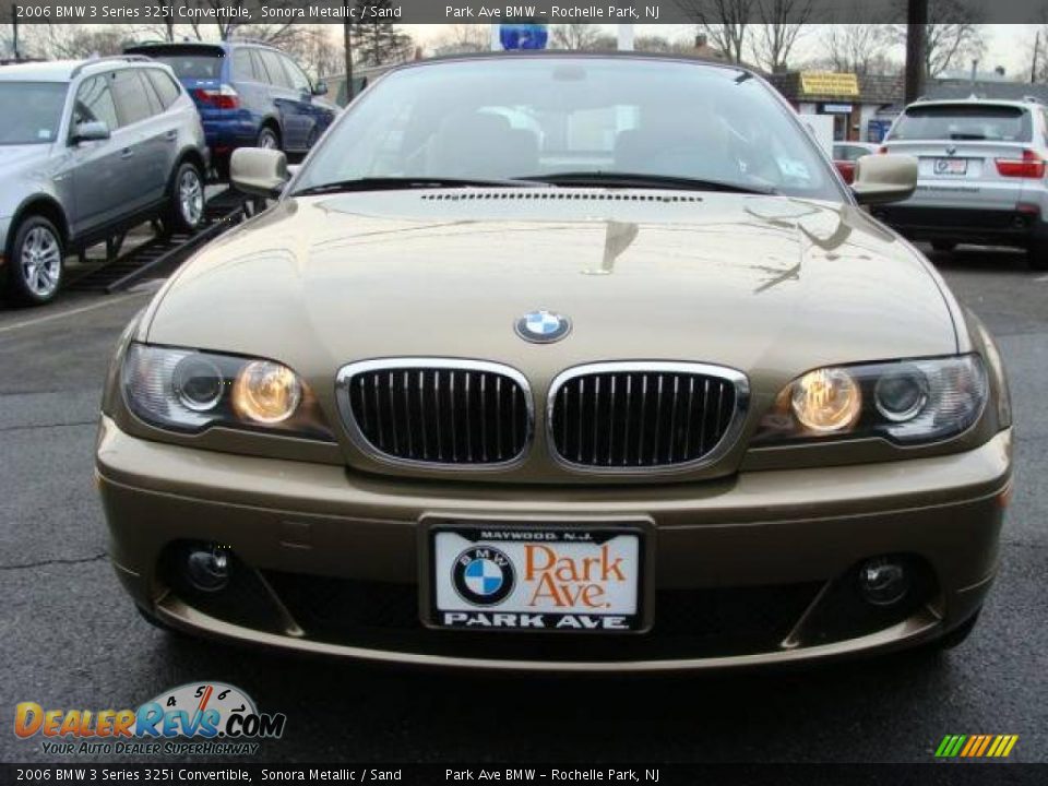 2006 BMW 3 Series 325i Convertible Sonora Metallic / Sand Photo #5