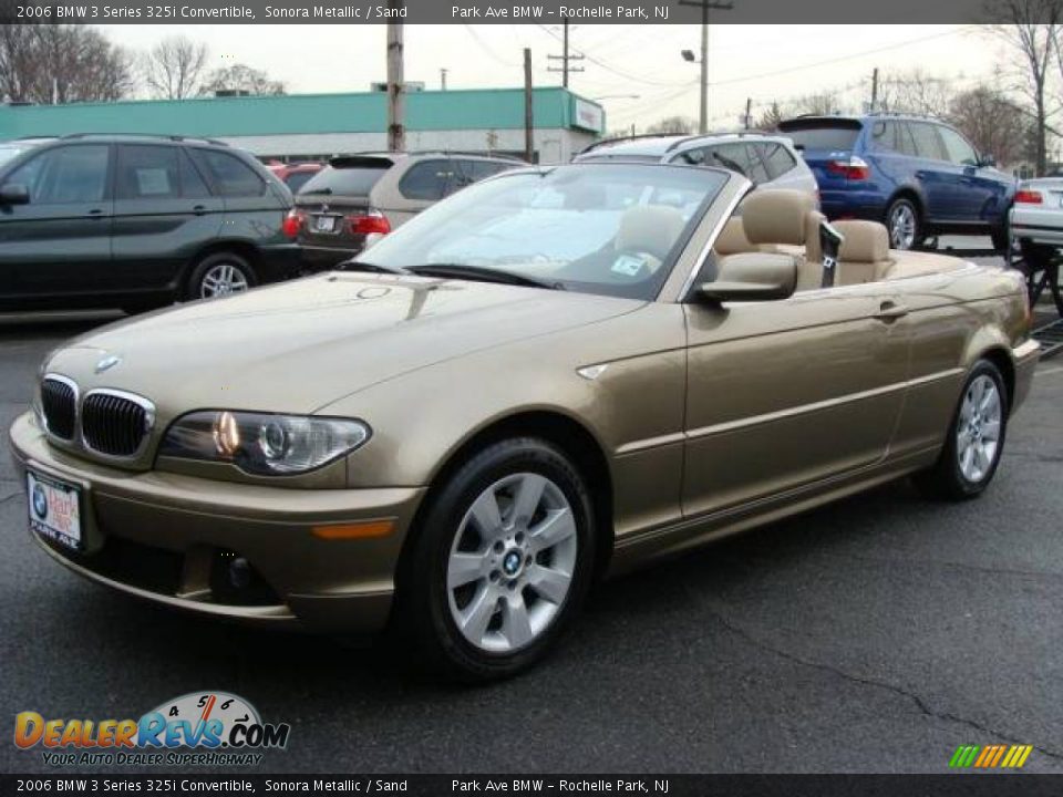 2006 BMW 3 Series 325i Convertible Sonora Metallic / Sand Photo #6