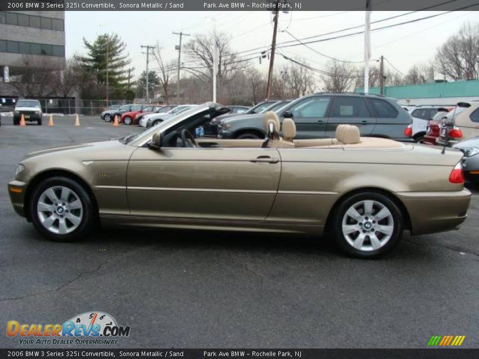 2006 BMW 3 Series 325i Convertible Sonora Metallic / Sand Photo #8