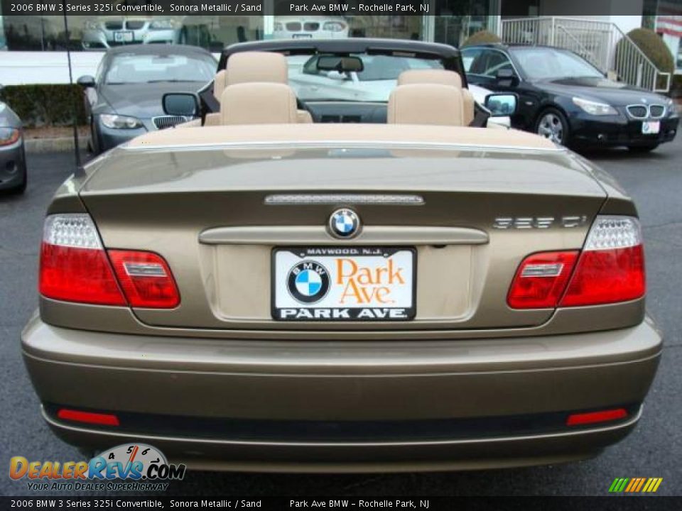 2006 BMW 3 Series 325i Convertible Sonora Metallic / Sand Photo #12