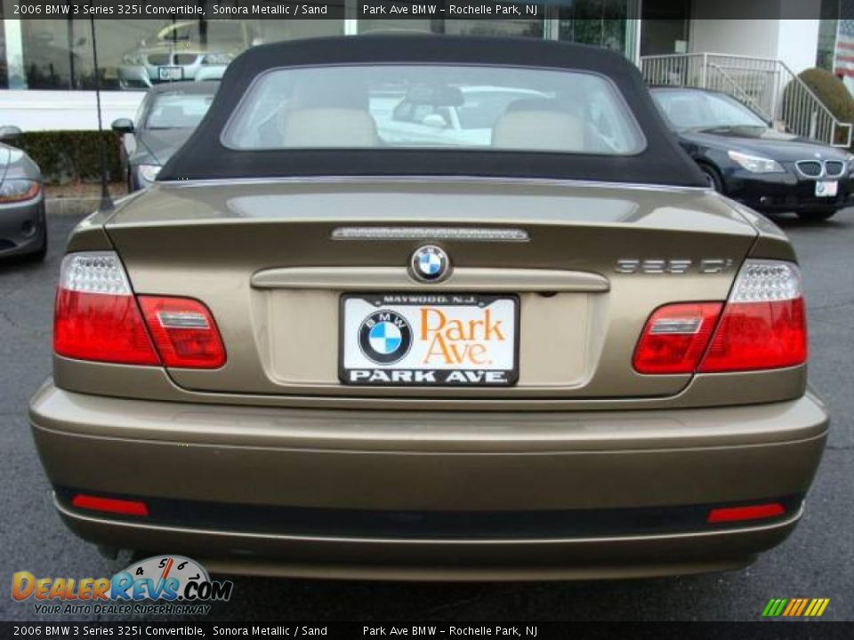 2006 BMW 3 Series 325i Convertible Sonora Metallic / Sand Photo #13