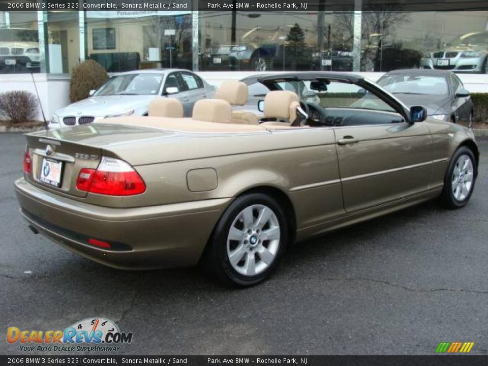 2006 BMW 3 Series 325i Convertible Sonora Metallic / Sand Photo #14