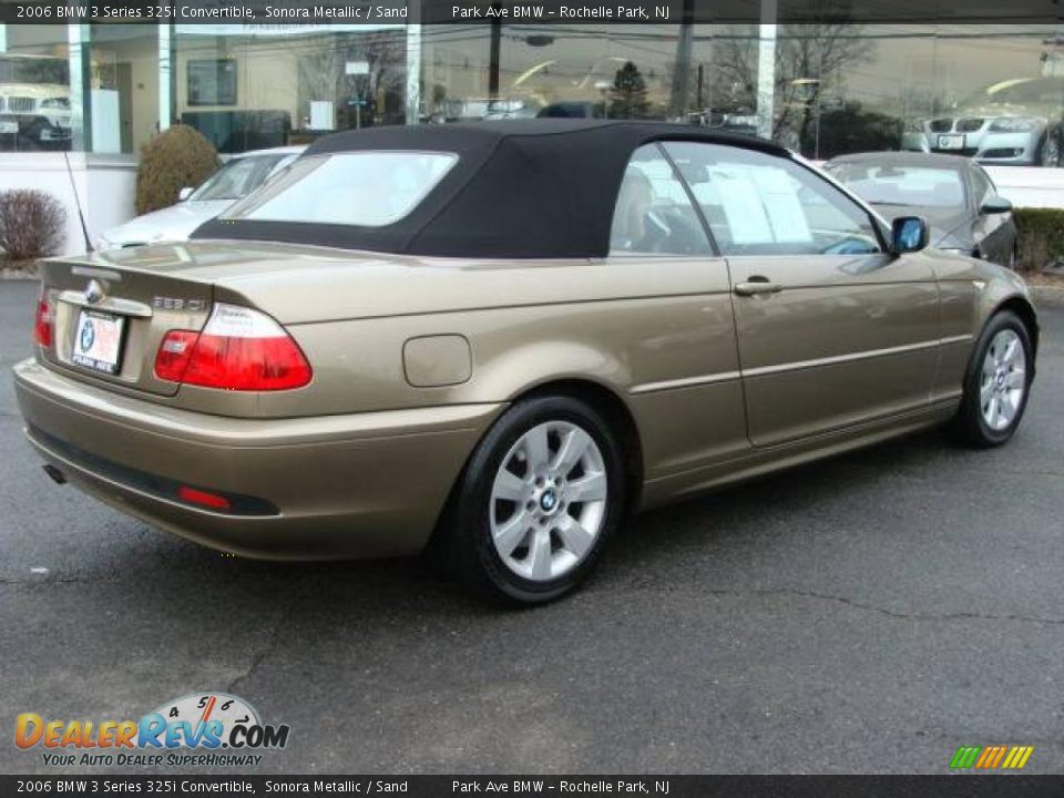 2006 BMW 3 Series 325i Convertible Sonora Metallic / Sand Photo #15