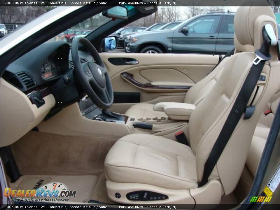 2006 BMW 3 Series 325i Convertible Sonora Metallic / Sand Photo #17