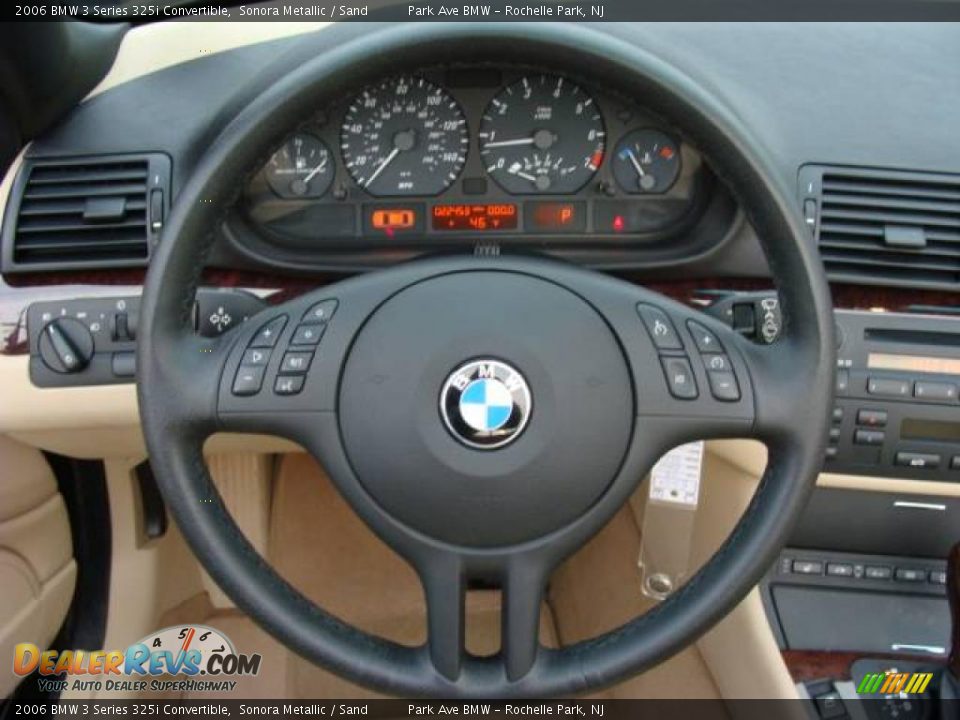 2006 BMW 3 Series 325i Convertible Sonora Metallic / Sand Photo #20