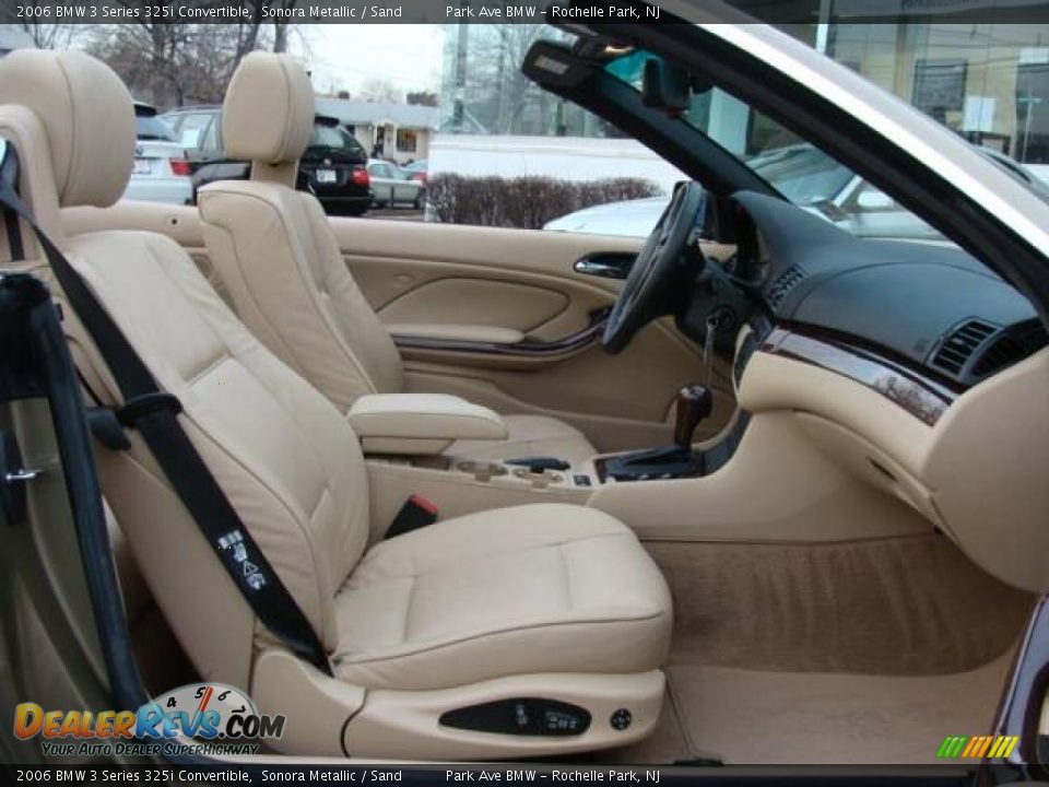 2006 BMW 3 Series 325i Convertible Sonora Metallic / Sand Photo #26