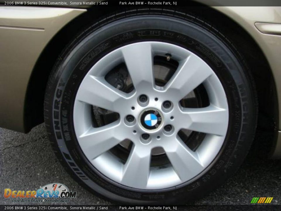 2006 BMW 3 Series 325i Convertible Sonora Metallic / Sand Photo #28