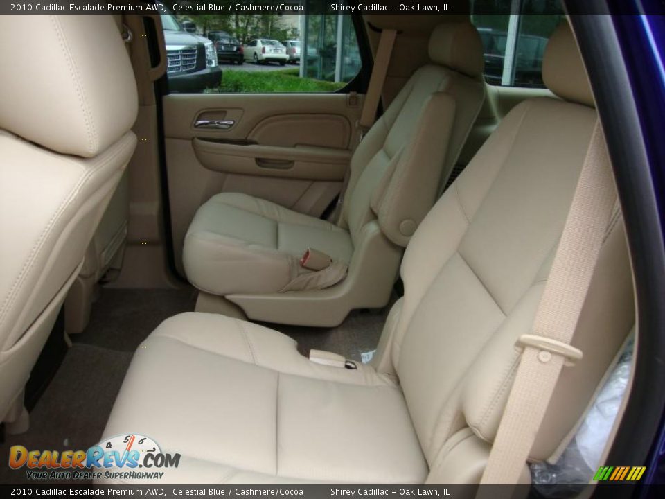 Cashmere/Cocoa Interior - 2010 Cadillac Escalade Premium AWD Photo #9