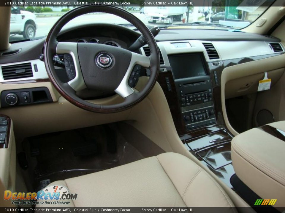 Dashboard of 2010 Cadillac Escalade Premium AWD Photo #10