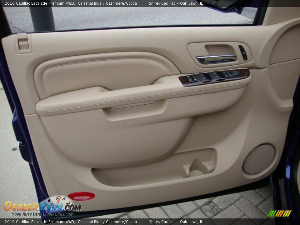 Cashmere/Cocoa Interior - 2010 Cadillac Escalade Premium AWD Photo #16