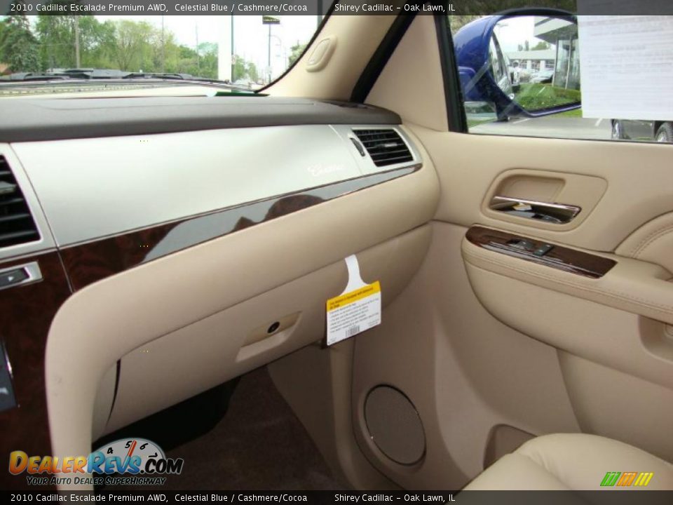 Cashmere/Cocoa Interior - 2010 Cadillac Escalade Premium AWD Photo #21