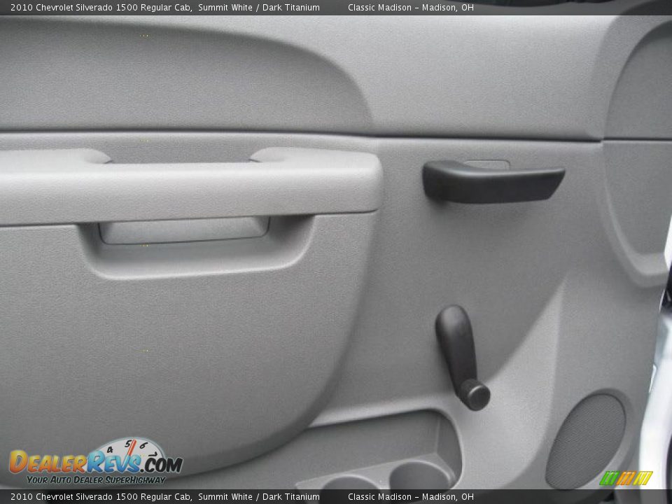2010 Chevrolet Silverado 1500 Regular Cab Summit White / Dark Titanium Photo #6