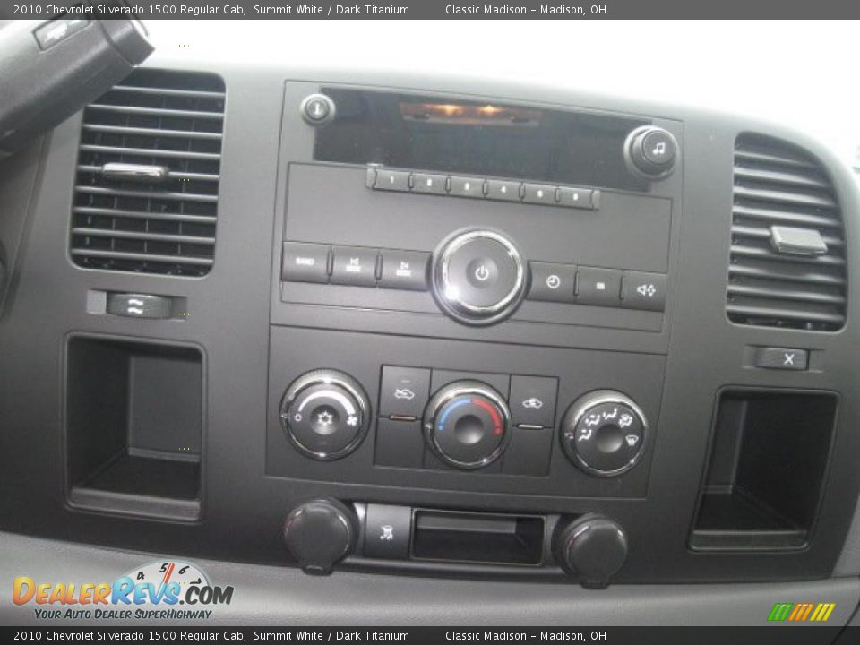 2010 Chevrolet Silverado 1500 Regular Cab Summit White / Dark Titanium Photo #8