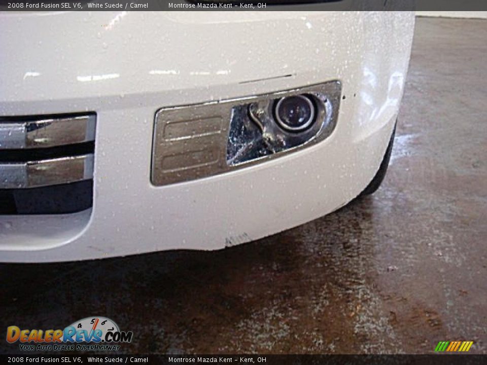 2008 Ford Fusion SEL V6 White Suede / Camel Photo #24