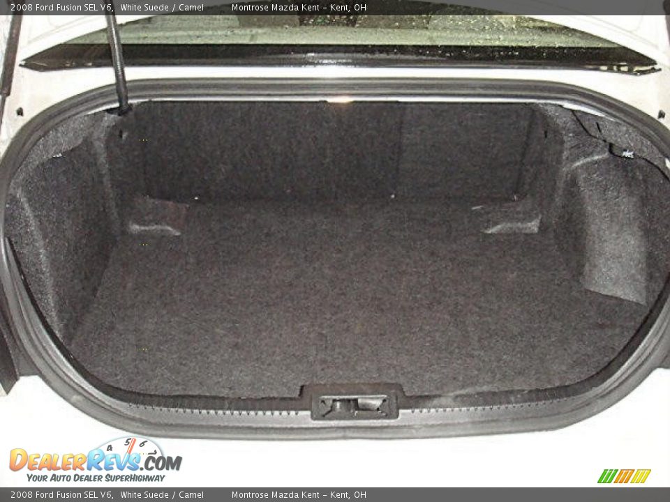 2008 Ford Fusion SEL V6 White Suede / Camel Photo #26