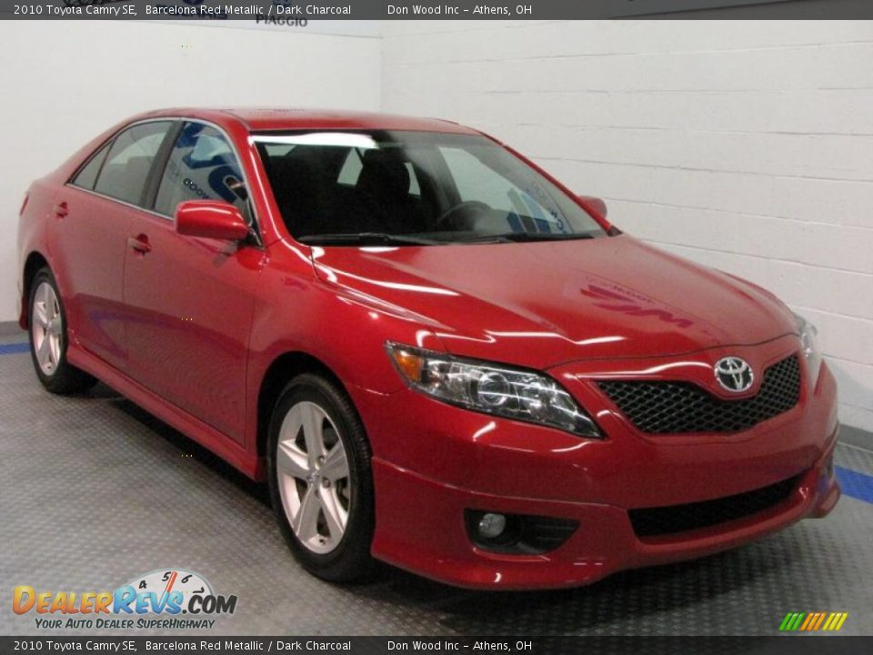 2010 toyota camry barcelona red #4