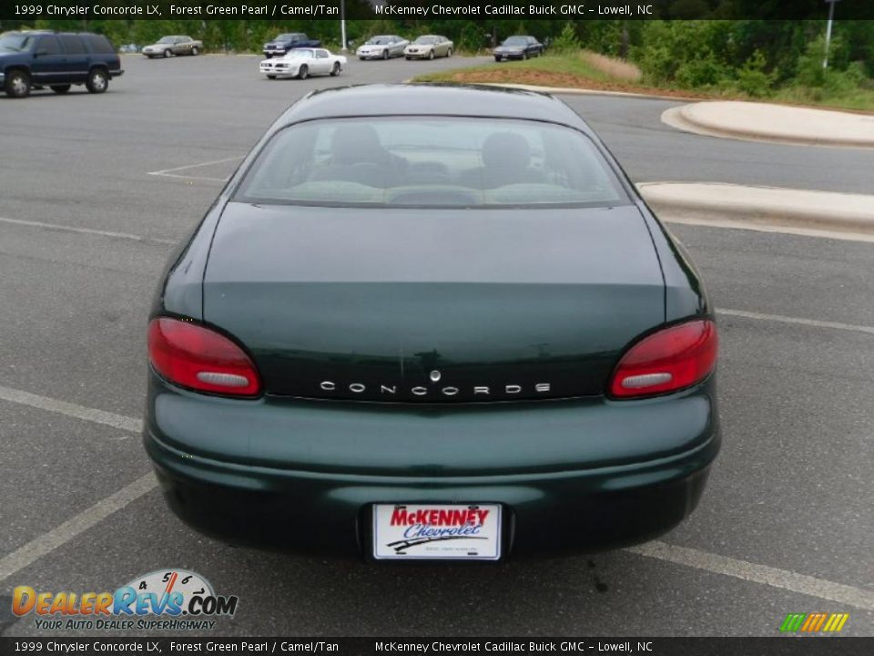 1999 Chrysler Concorde LX Forest Green Pearl / Camel/Tan Photo #3