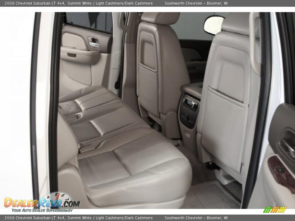 2009 Chevrolet Suburban LT 4x4 Summit White / Light Cashmere/Dark Cashmere Photo #7