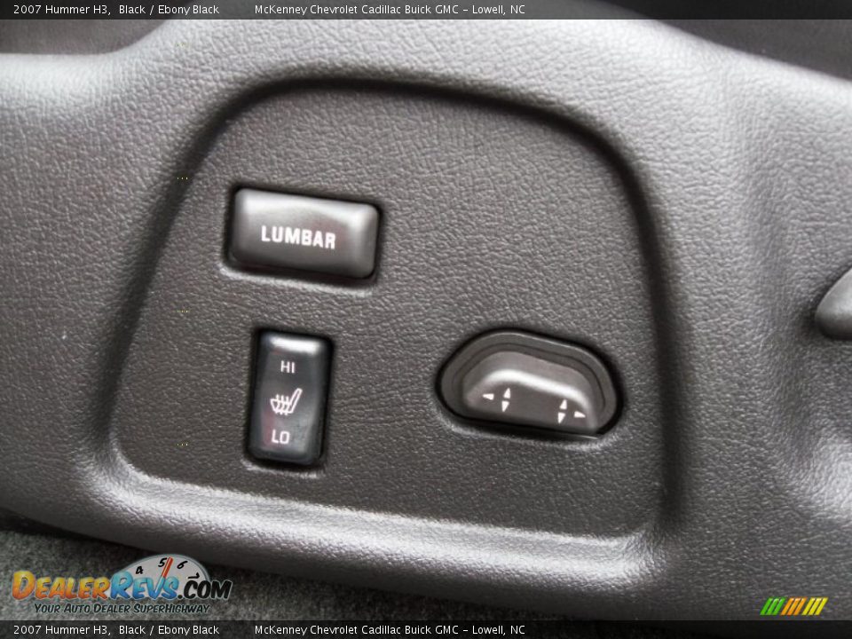 2007 Hummer H3 Black / Ebony Black Photo #9