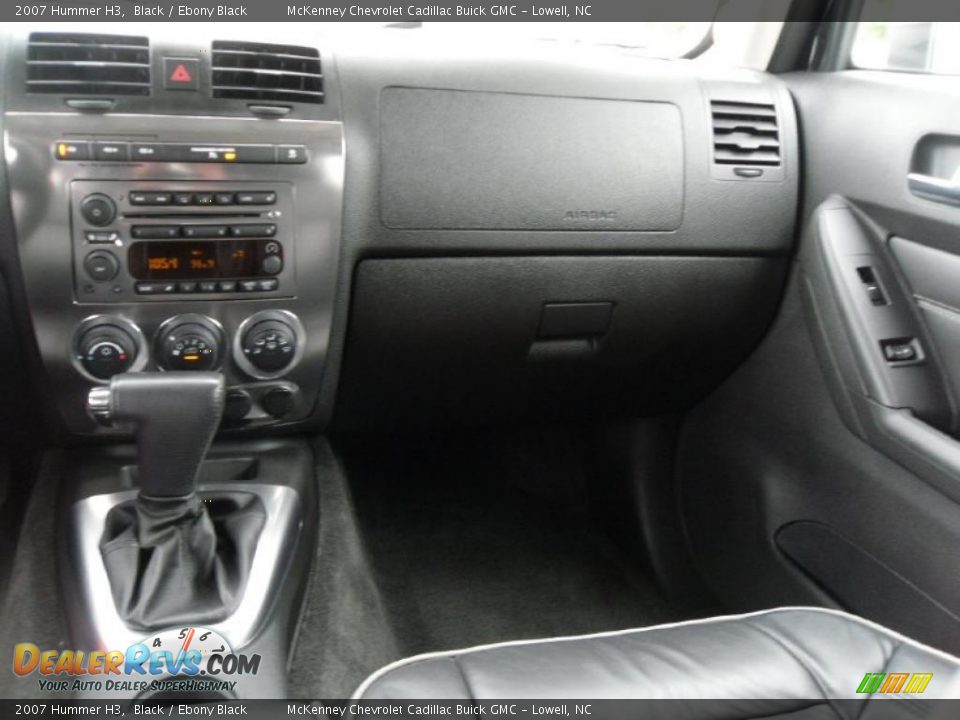 2007 Hummer H3 Black / Ebony Black Photo #15