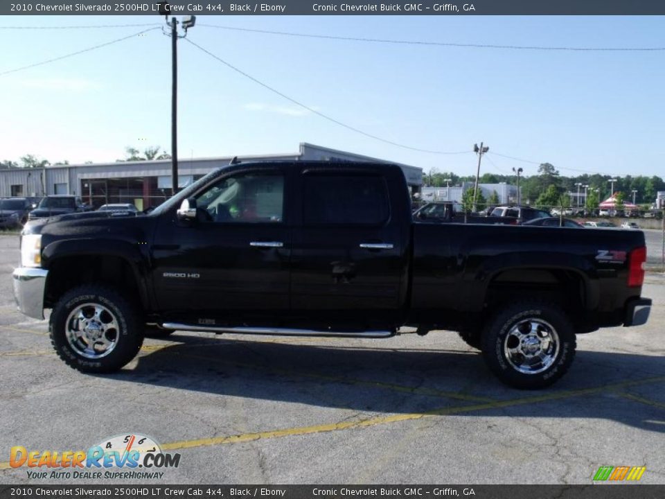 2010 Chevrolet Silverado 2500HD LT Crew Cab 4x4 Black / Ebony Photo #2